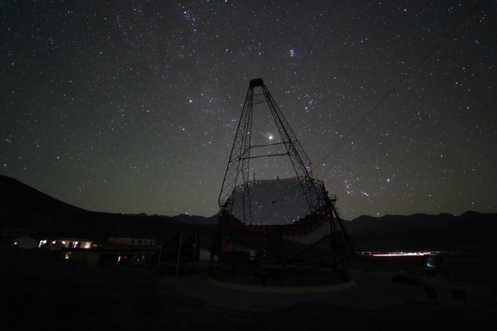 Night time observations using the MACE Telescope